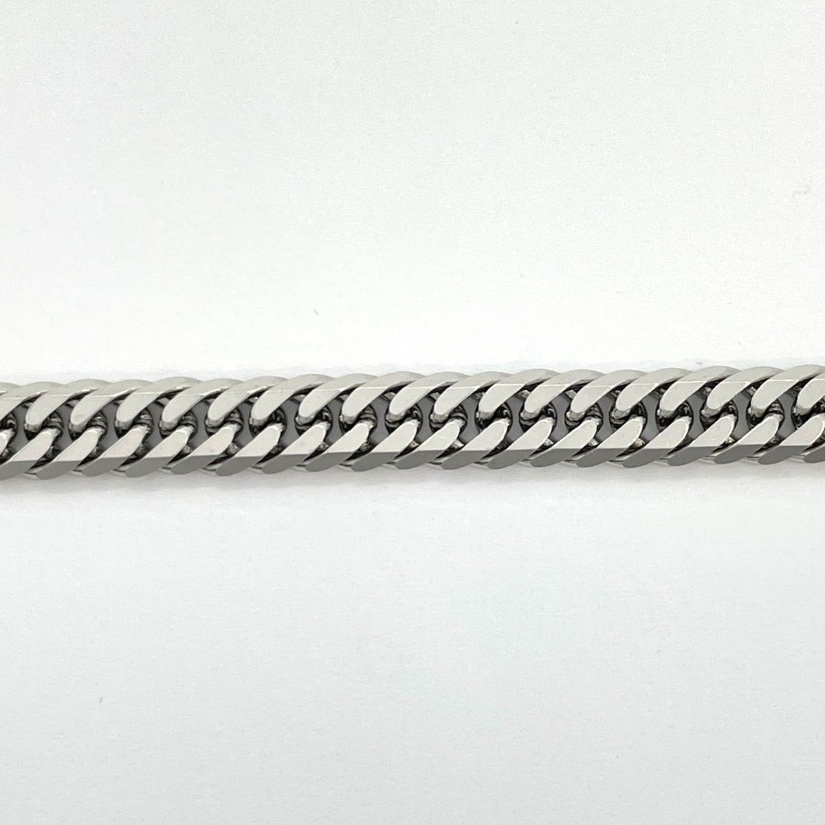 5khd319】喜平 ネックレス Pt850 プラチナ 6面 ダブル 50.9cm 51.3g  