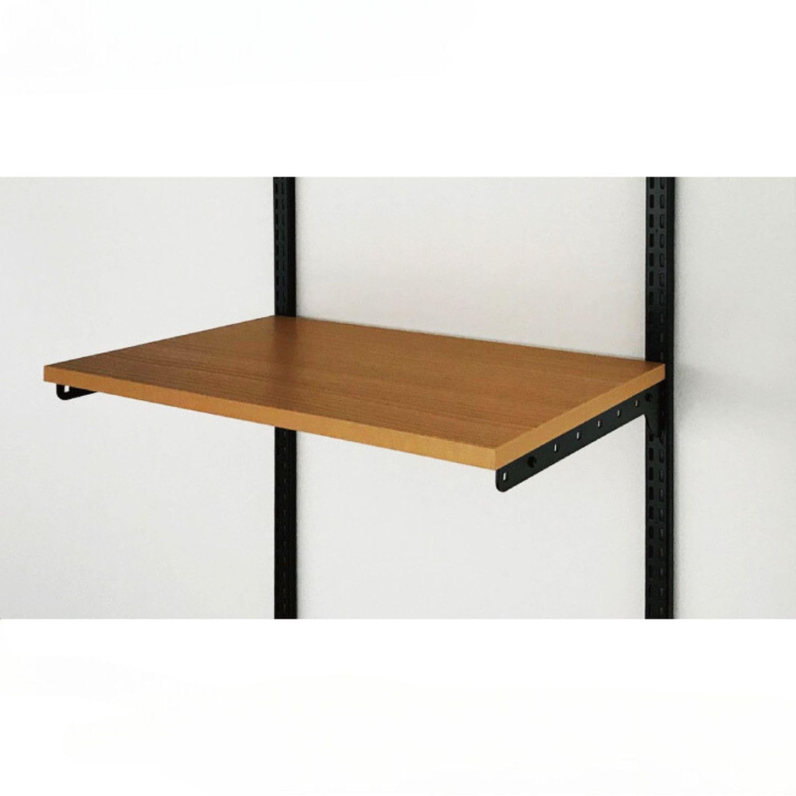 シンプル スリット おしゃれ クローゼット 幅60cm×奥行40cm 玄関 押入れ ブラック 空間 木棚セット 壁面 TSセット 可動棚 支柱 収納セレクトパーツ 整理 Fitrack フィットラック 部品 藤山 FUJIYAMA TS6040M1B