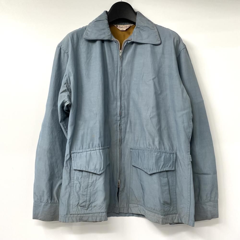 【】5～60s ヴィンテージ NYNCOジッパージャケット ブルー サイズ表記なし[17]