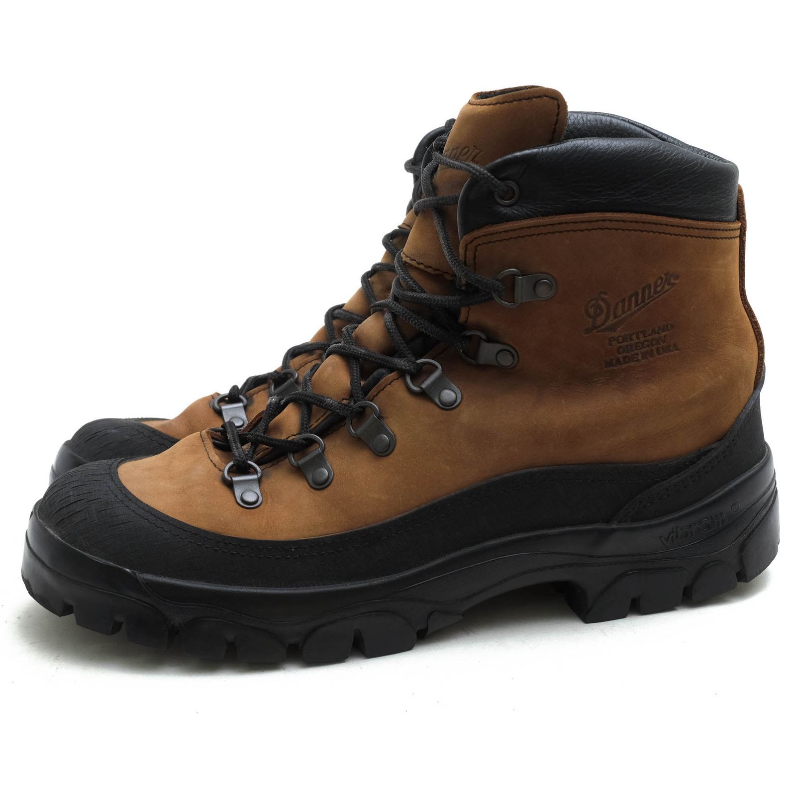 ダナー／Danner マウンテンブーツ トレッキングブーツ シューズ 靴 メンズ 男性 男性用 レザー 革 本革 ブラウン 茶  43513X COMBAT HIKER コンバットハイカー Vibramソール ステッチダウン製法