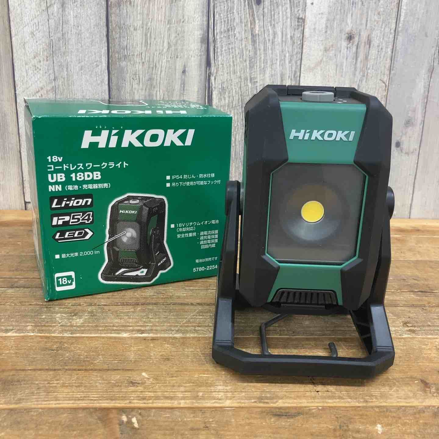 美品】 HiKOKI(ハイコーキ) 18V コードレス LED セール中 ワーク