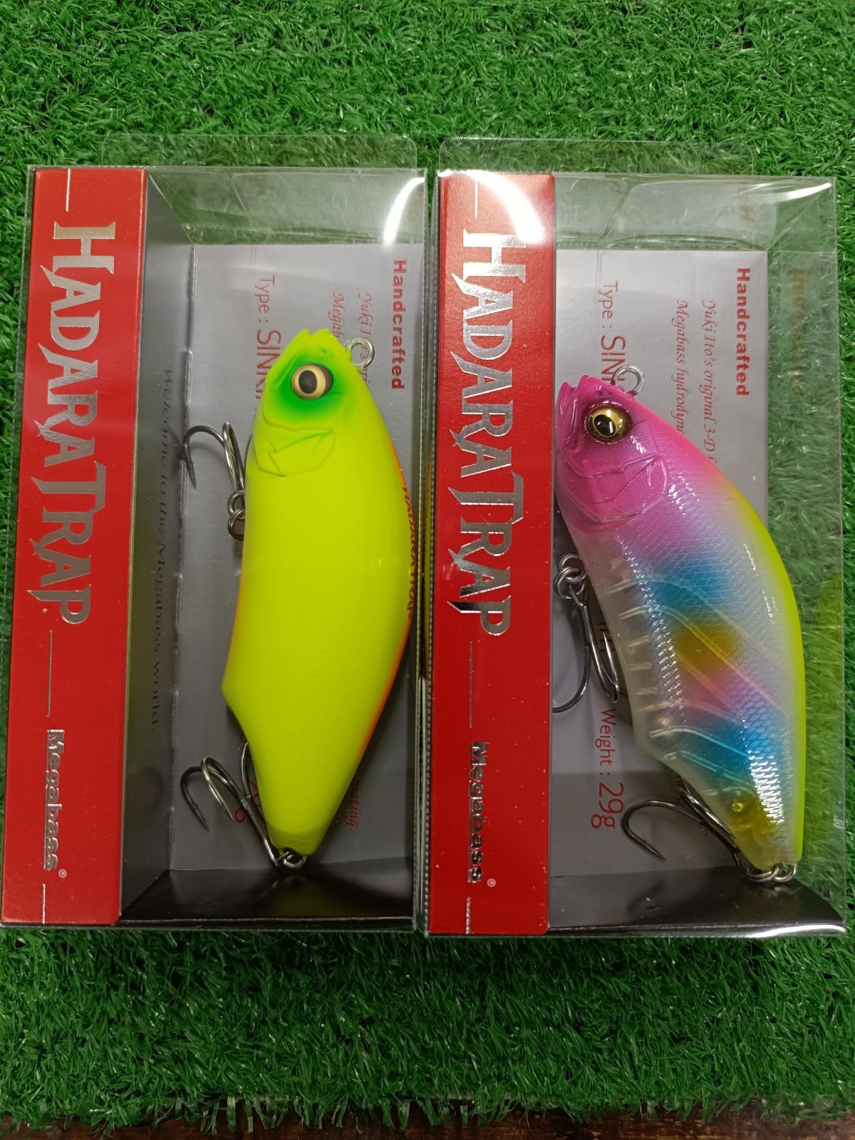 【新品未使用】メガバスMegabassハダラトラップ　2本セット 新品未使用】メガバスMegabassハダラトラップ 2本セット - メルカリ