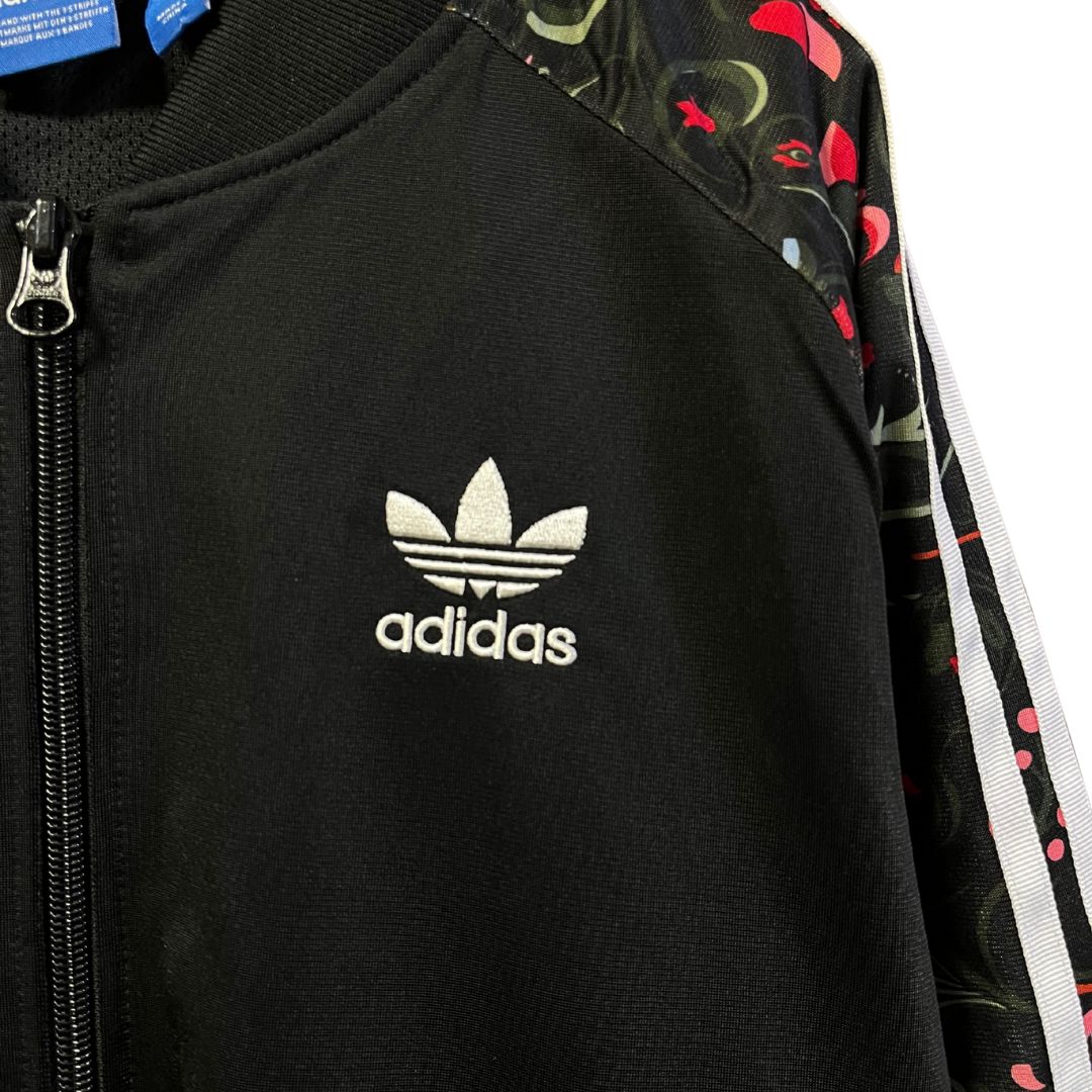adidas アディダス トラックジャケット ジャージ 花柄 メンズ S