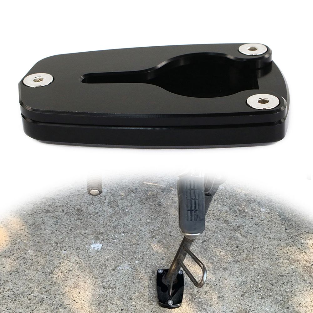 ホンダ ヴァラデロ XL1000V 2003-2011 対応  バイク アクセサリー キックスタンド サイドスタンド エクステンション 拡大プレートパッド