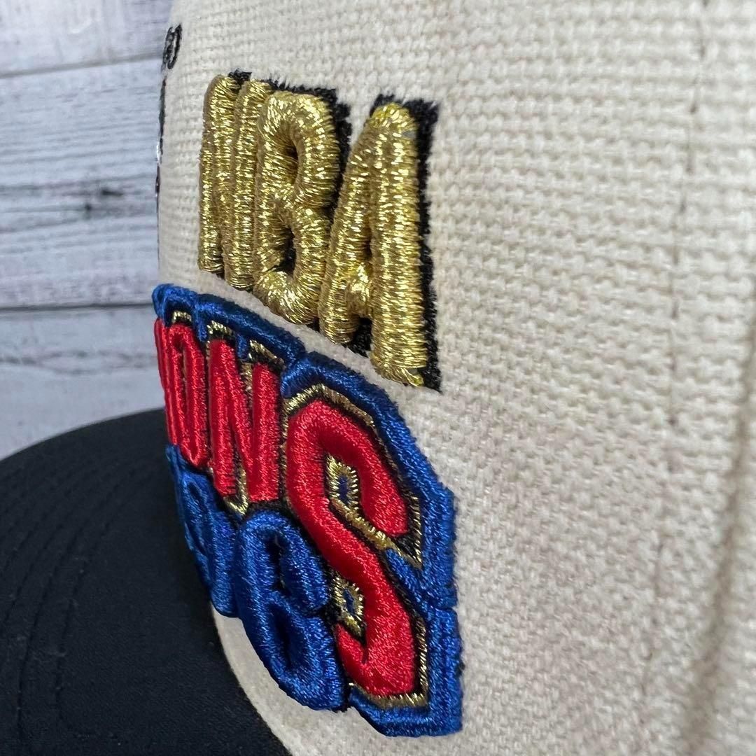 超希少☆1996年シカゴブルズ優勝記念CAP ニューエラ3D刺繍 キャップ