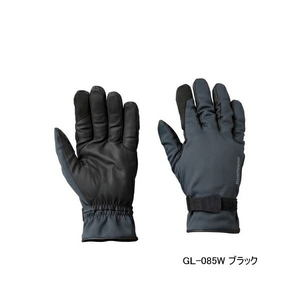 ≪ 23年9月新商品 ≫ シマノ 防水 グローブ GL-085W ブラック Mサイズ