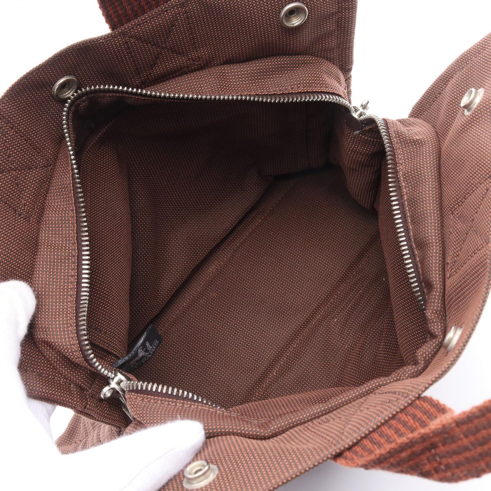 エルメス HERMES トートバッグ エールラインPM 101056M ブラウン