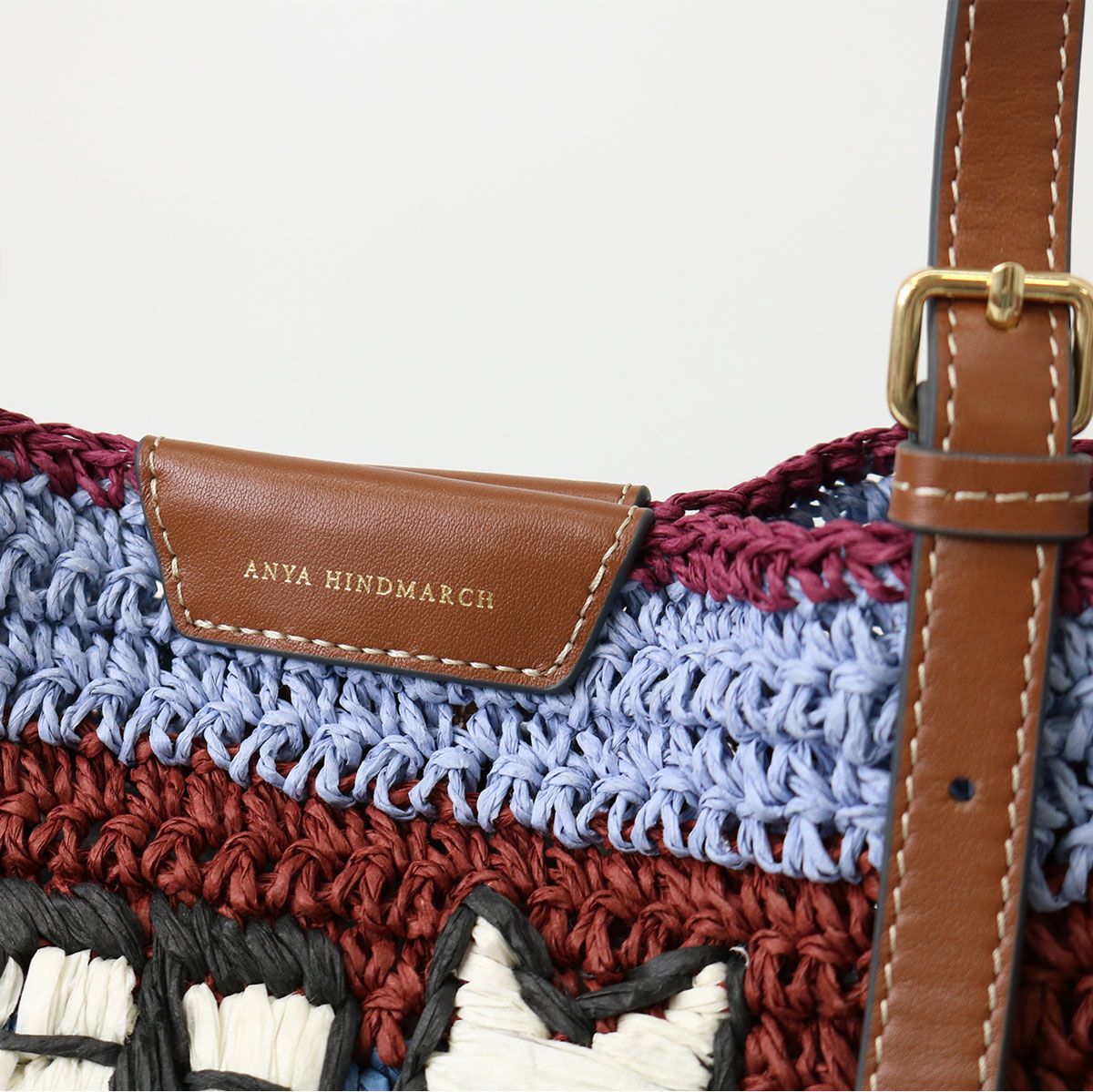 ■ANYA HINDMARCH ペーパーラフィアバッグ 5050925200622 □ANYA HINDMARCH アニヤハインドマーチ 5050925200622 Anya