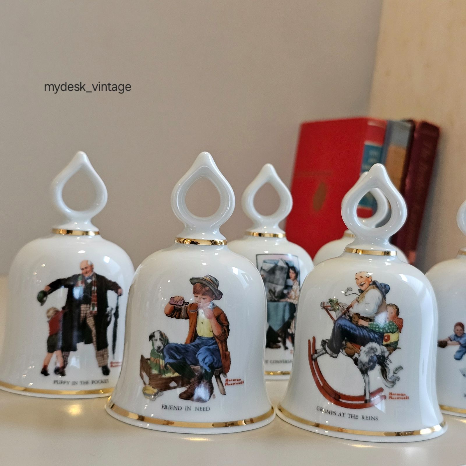 ノーマン・ロックウェル 限定版ベル Norman Rockwell limited edition 