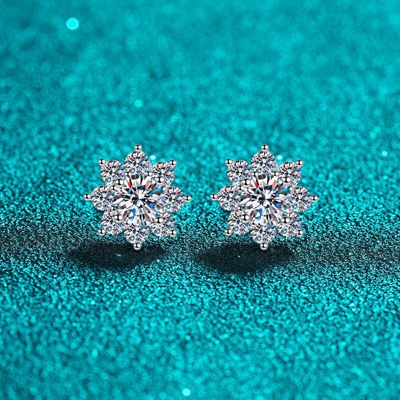 ピアス モアサナイト 0.3ct シルバー925 人工ダイヤモンド モアッサナイト ギフト 普段使い 耳飾り パーティー 結婚式 プレゼント med20