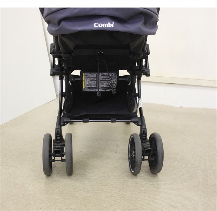 スゴカルSwitch エッグショック XL ラグーンネイビー コンビ ハイシート53cm 生後1ヶ月～ クリーニング済み A3615964