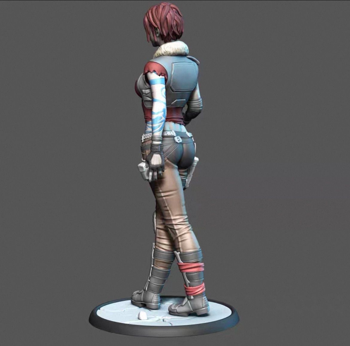 1/4 ガレージキット フィギュア 未塗装 リリス ボーダーランズ