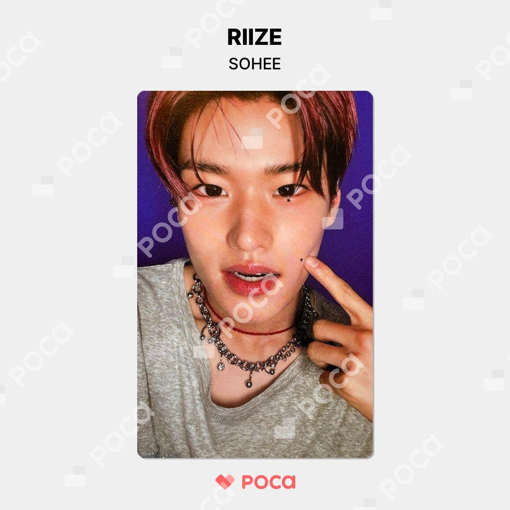 RIIZE ソヒ FC特典 トレカ 継続　会報No.002 No.003 RIIZE ソヒ トレカ RIIZING Collect Book Ver. 公式 トレカ