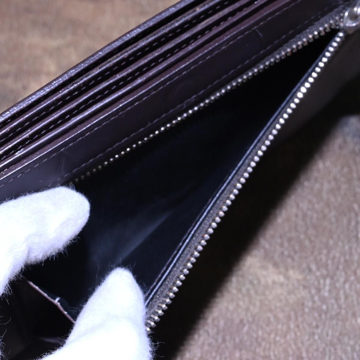 本物 美品 ルイヴィトン 極希少 三層スライド方式 モノグラムレザー  