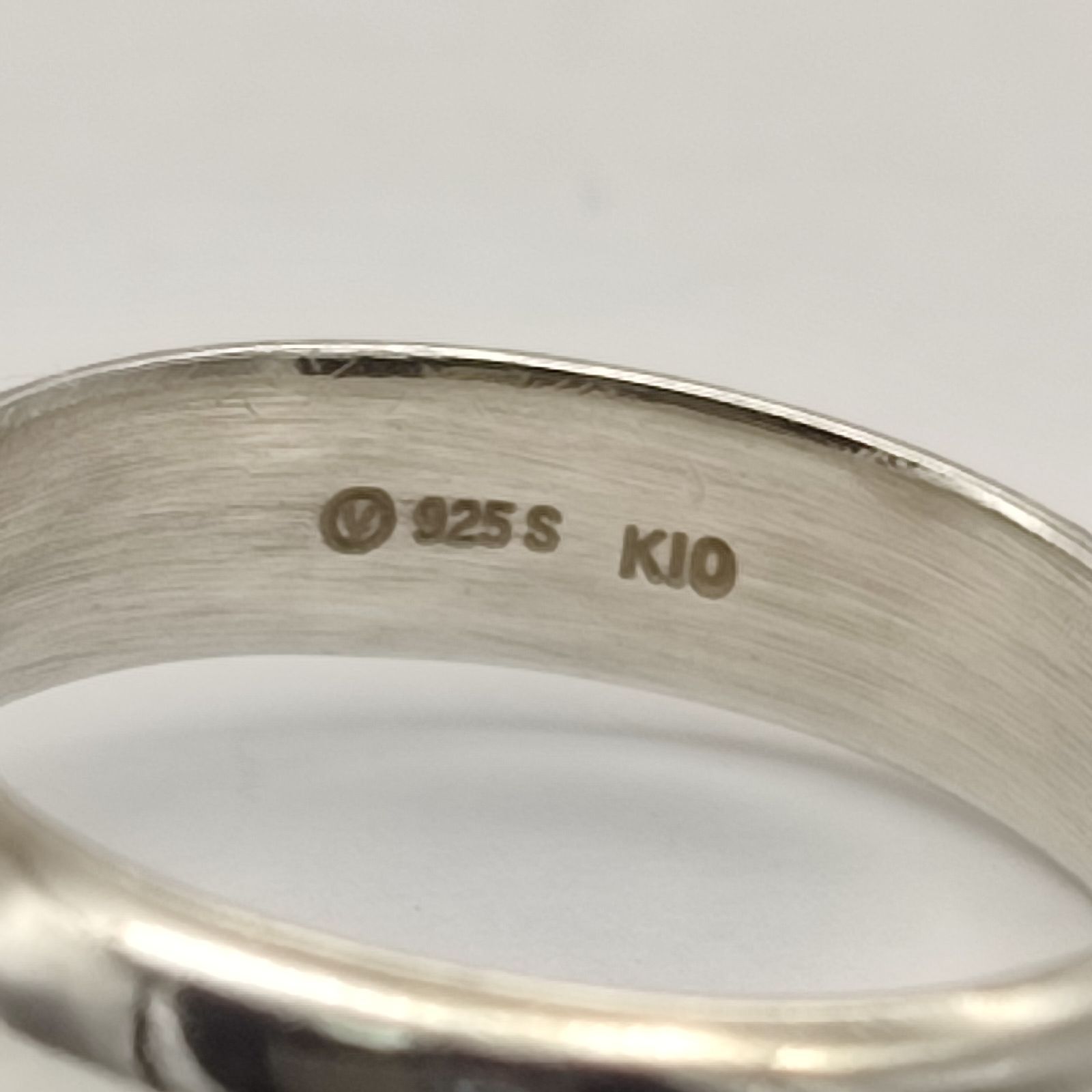 美品】ヴァンドーム青山 V刻印 ハートデザインリング SILVER K10