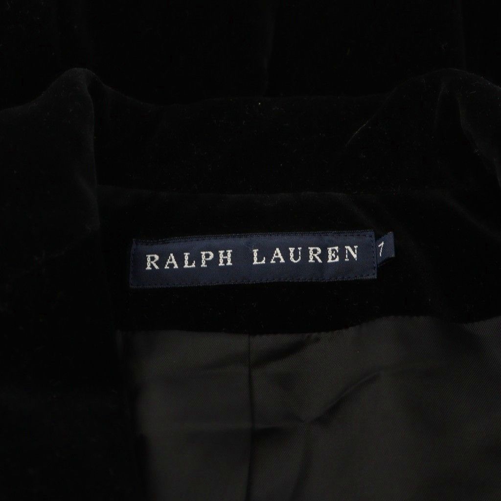 ラルフローレン　ベロア　テーラードジャケット 212ff0c07fb31ac00c151480ea4baf