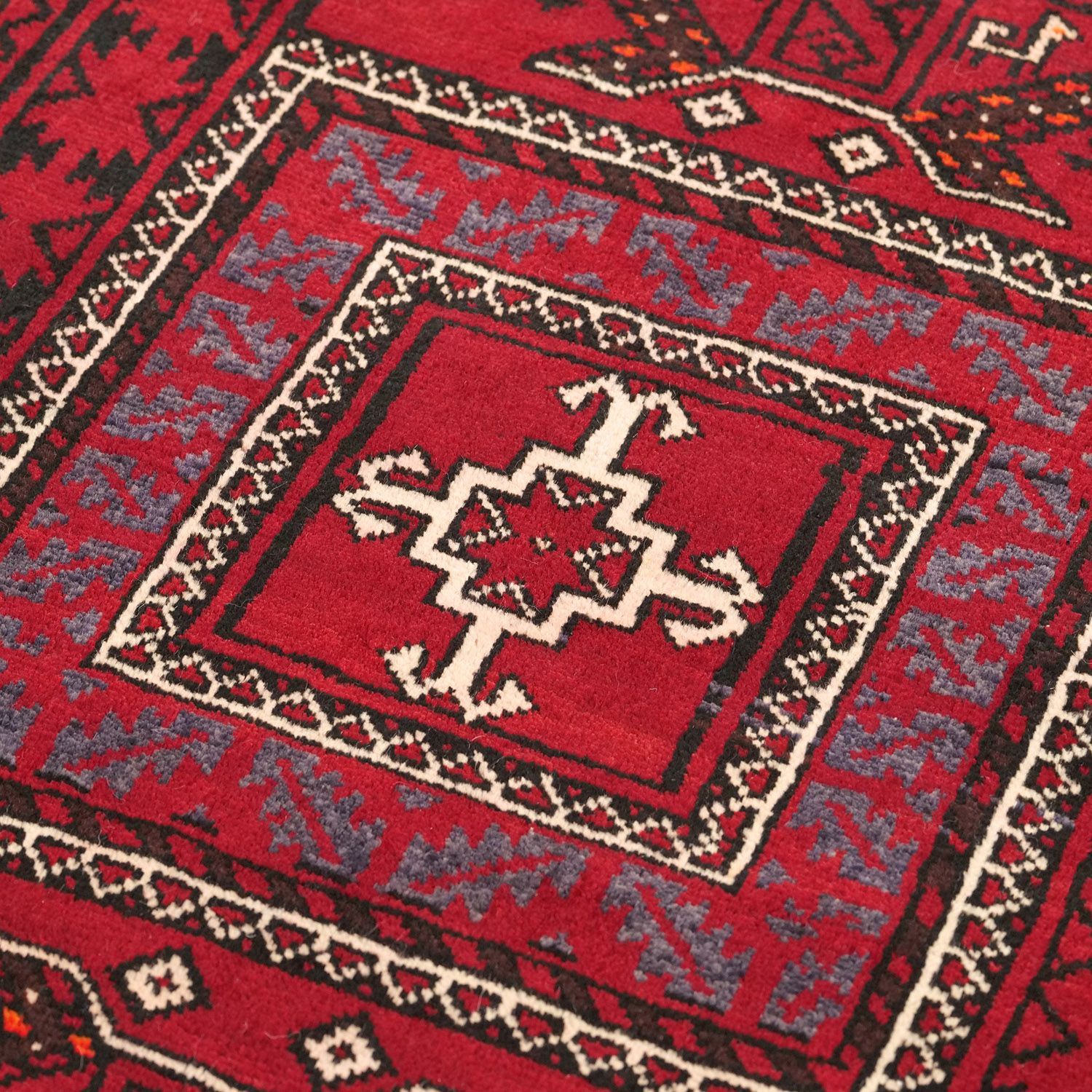 記念品 トルバトヘイダリエ 1930年代 2450×1150mm アンティーク フックモチーフ タウクナスカギュル 手織り - carpet-アンティークペルシャ絨毯 ヴィンテージラグ専門店 送料無料