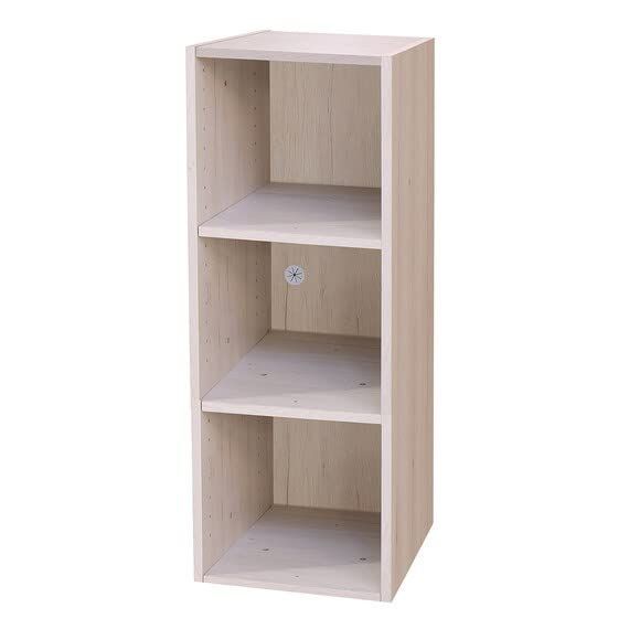 レギュラー3段 ホワイトウォッシュ 組立簡単 工具不要のNクリックディープ 8791516 ニトリ NITORI