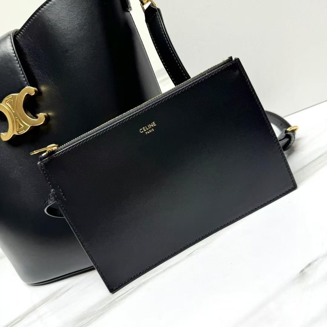 CELINE(セリーヌ) ショルダーバッグ スモール バケット - メルカリ