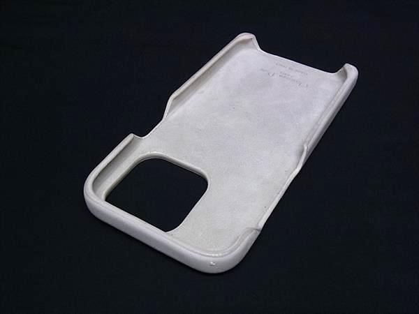 ChristianDior クリスチャンディオール レザー iPhone 15Pro 対応 アイフォンケース スマホケース レディース ホワイト系 BN4783