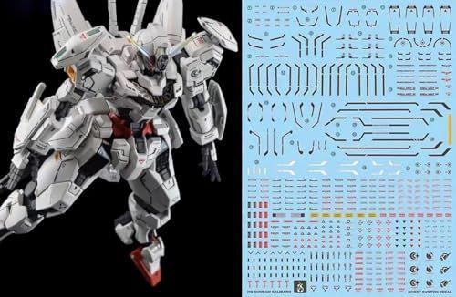 HG 1/144 ガンダムキャリバーン用 蛍光!! HG RG EG 1/144 ロボット MS 炎社ディテールアップ用水転写式デカール (HG 1/144 ガンダムキャリバーン用) [品]