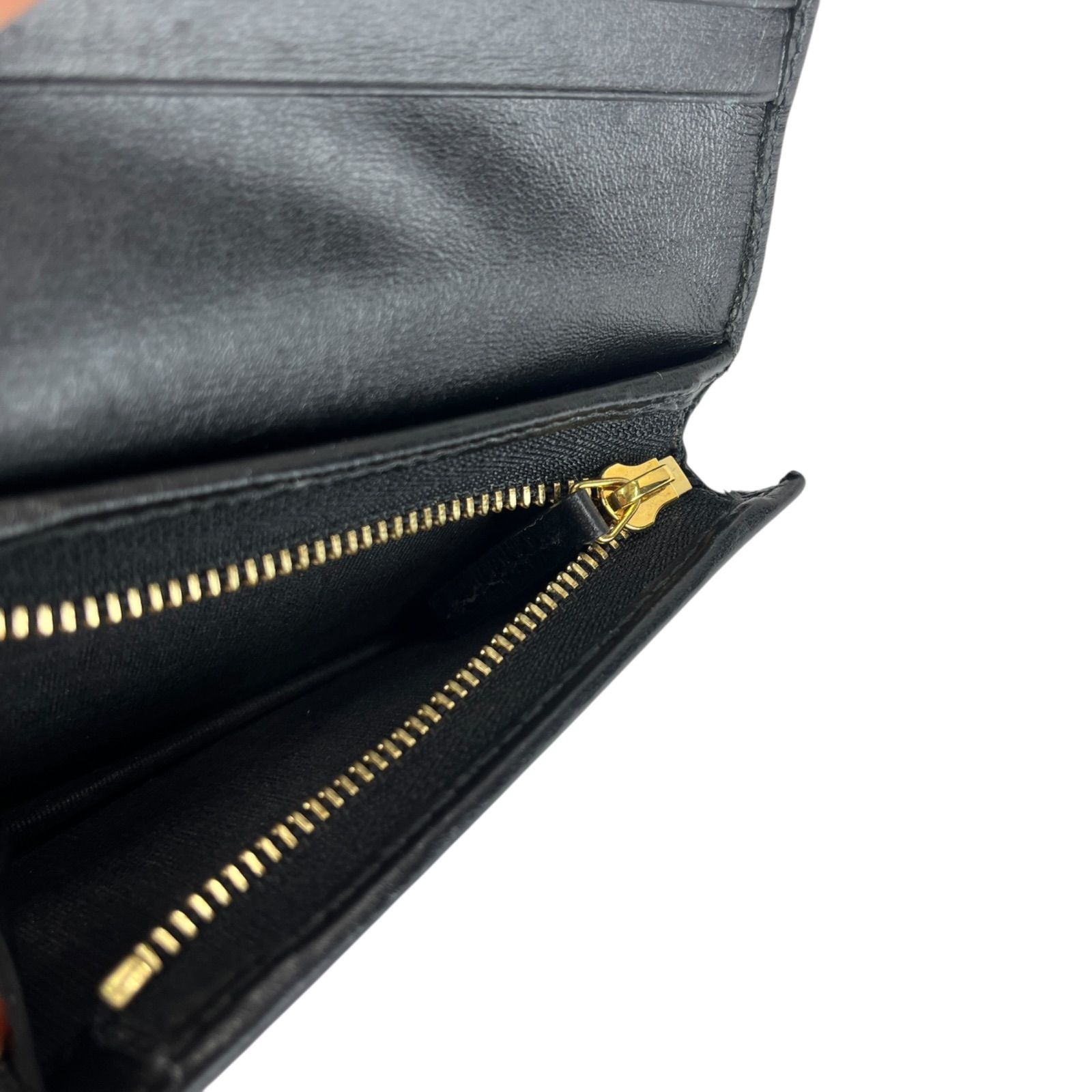 ○ グッチ GUCCI 2つ折り財布 ミニウォレット コンパクト レザー
