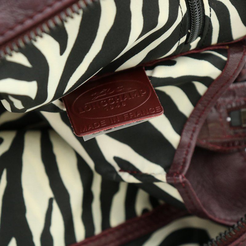 ロンシャン LONGCHAMP ×ケイトモス Kate moss ハンドバッグ レザー  