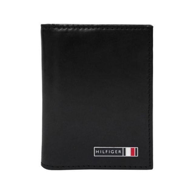トミーヒルフィガーTOMMY HILFIGER EDISTO カードケース 31TL200032 ブラック 送料無料 プレゼント ギフト 革小物