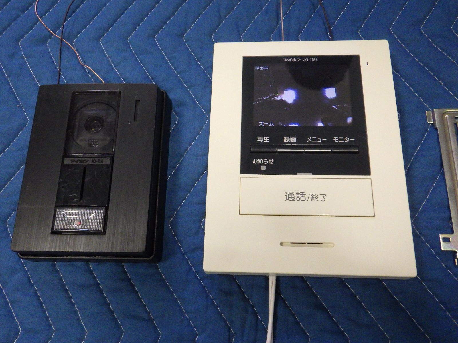 アイホン ドアホン(インターホン) JQ-12E(JQ-1ME-T/JQ-DA) アイホン JQ