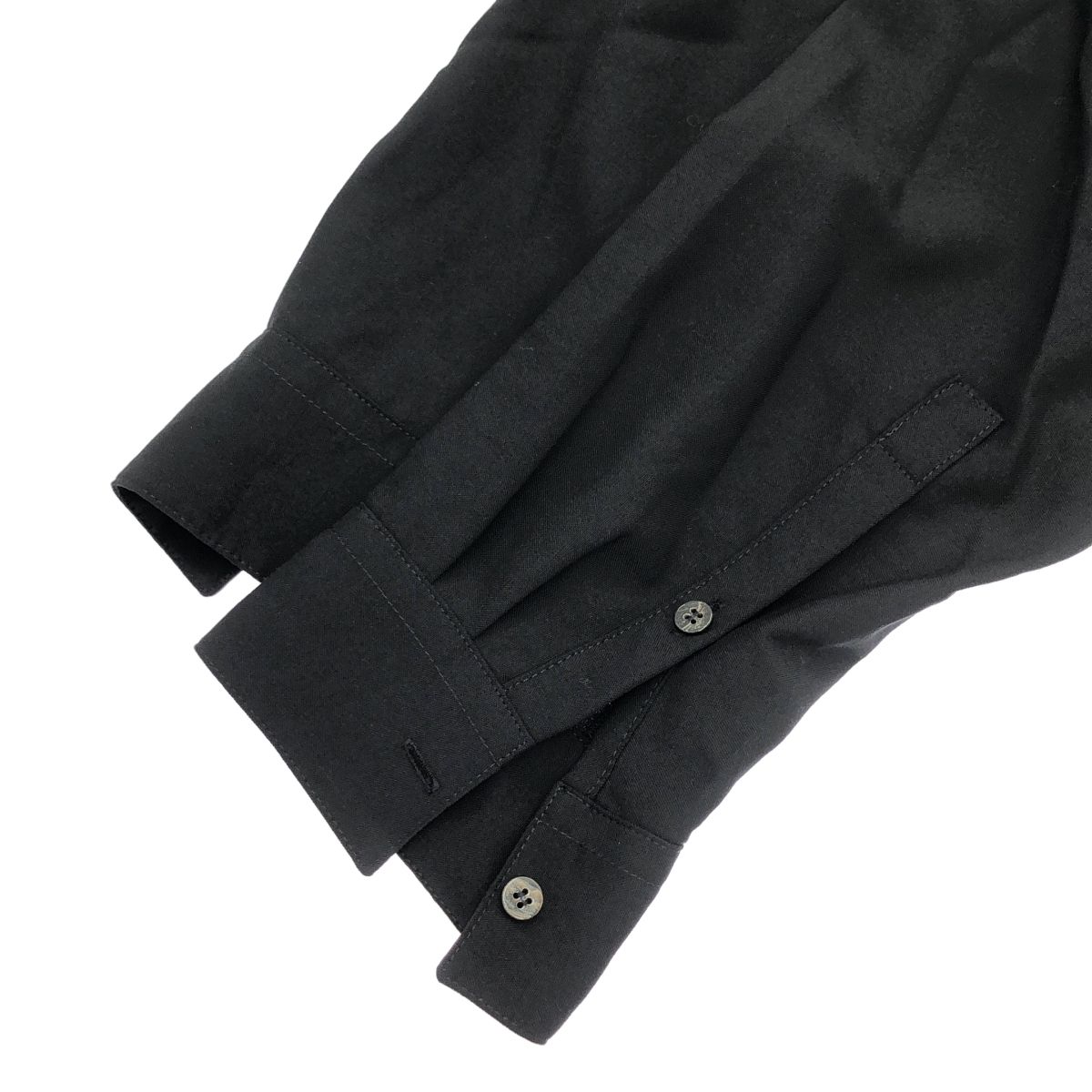 OVERCOAT ウールシャツ サイズ1 OVERCOAT - ウールシャツ - Wool Shirt Blue Stripe | ADDICT WEB SHOP