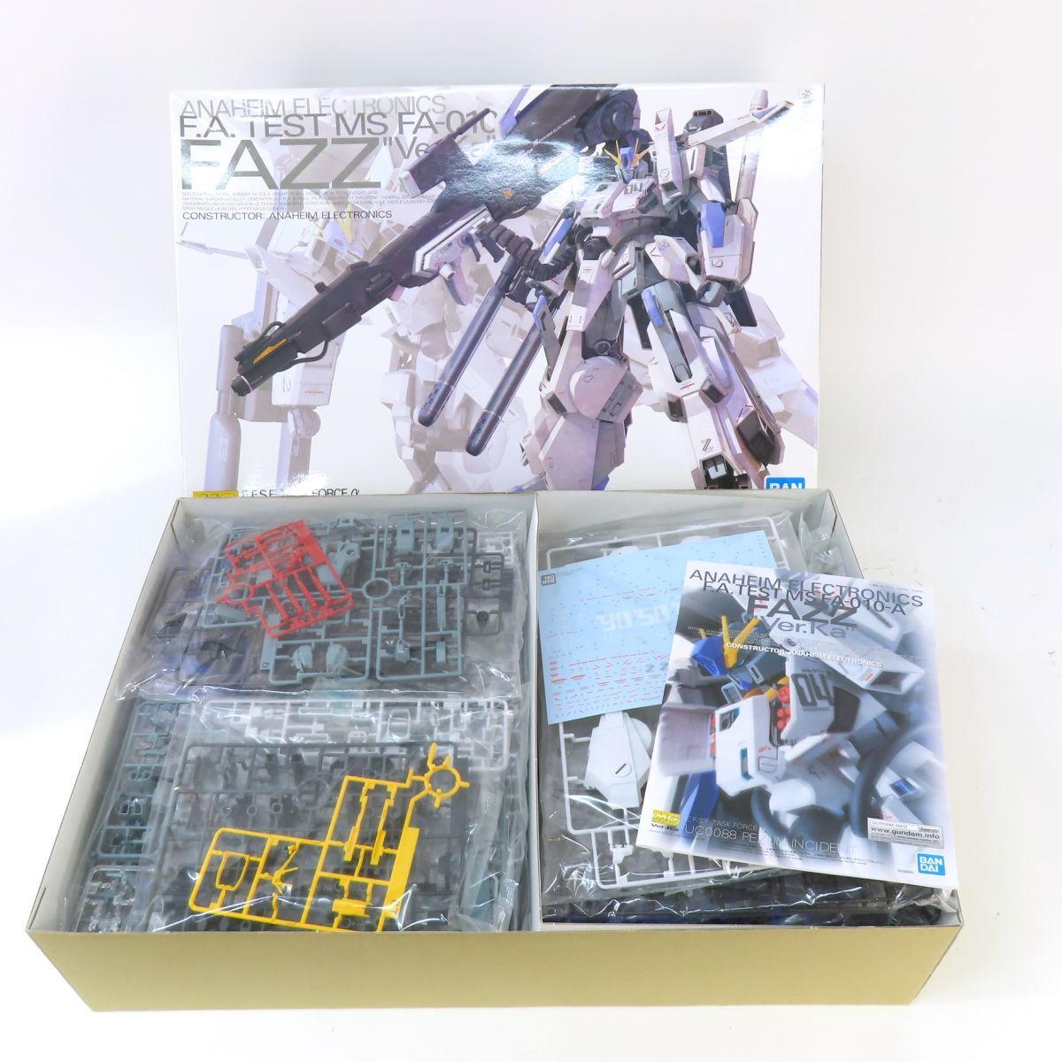 未組立 MG 1|100 機動戦士ガンダムセンチネル FAZZ Ver.Ka プラモデル 内袋未開封