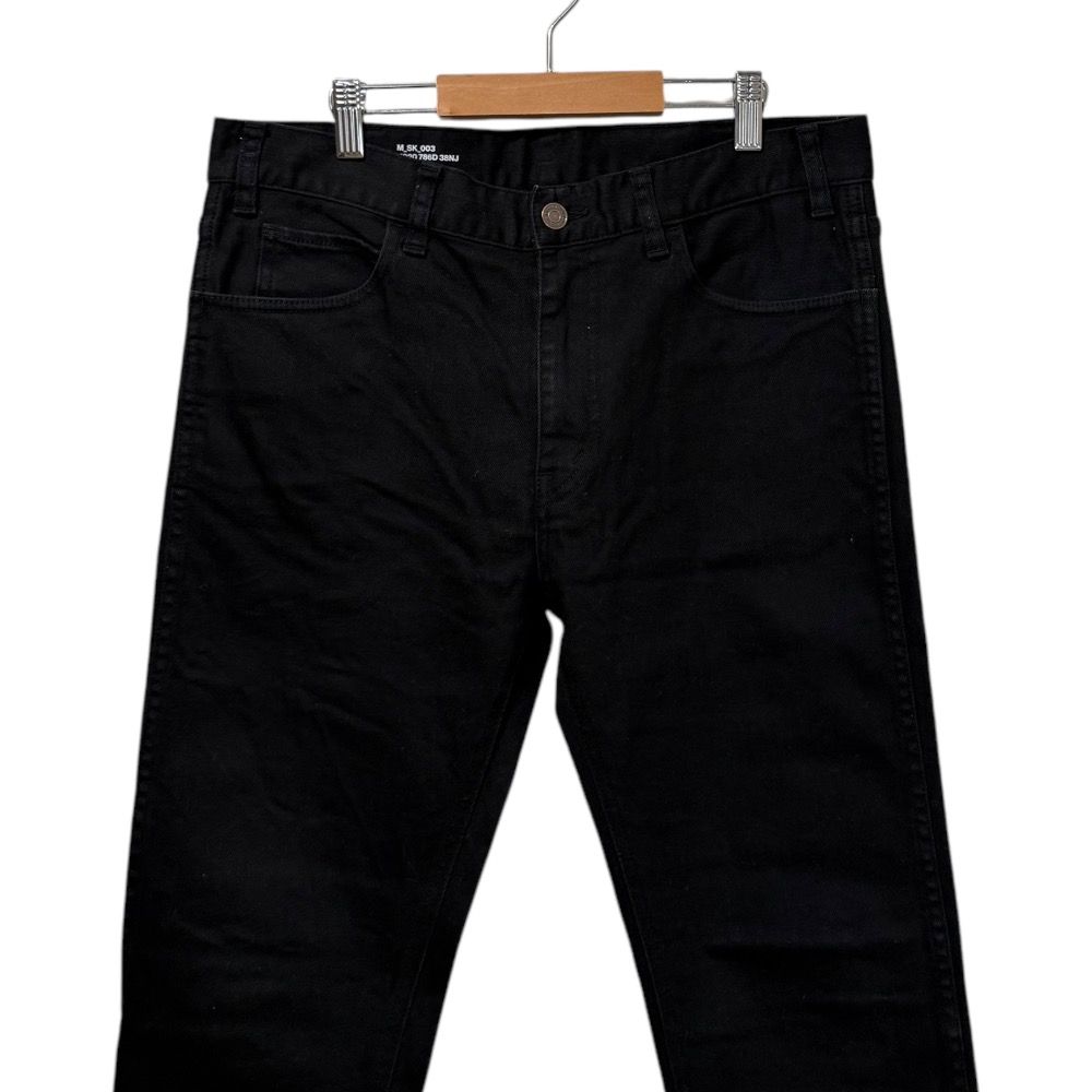 セリーヌ celine ブラックストレッチスキニーデニムパンツ 28 ジーンズ