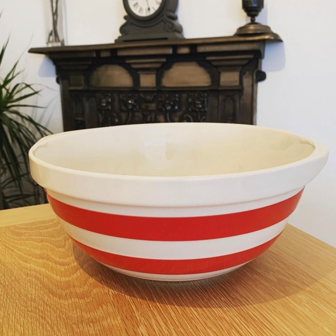 【新品・未使用】 コーニッシュウェアCornishWare ミキシングボウル T.G.GREEN「Cornishware」 | antique shop menu