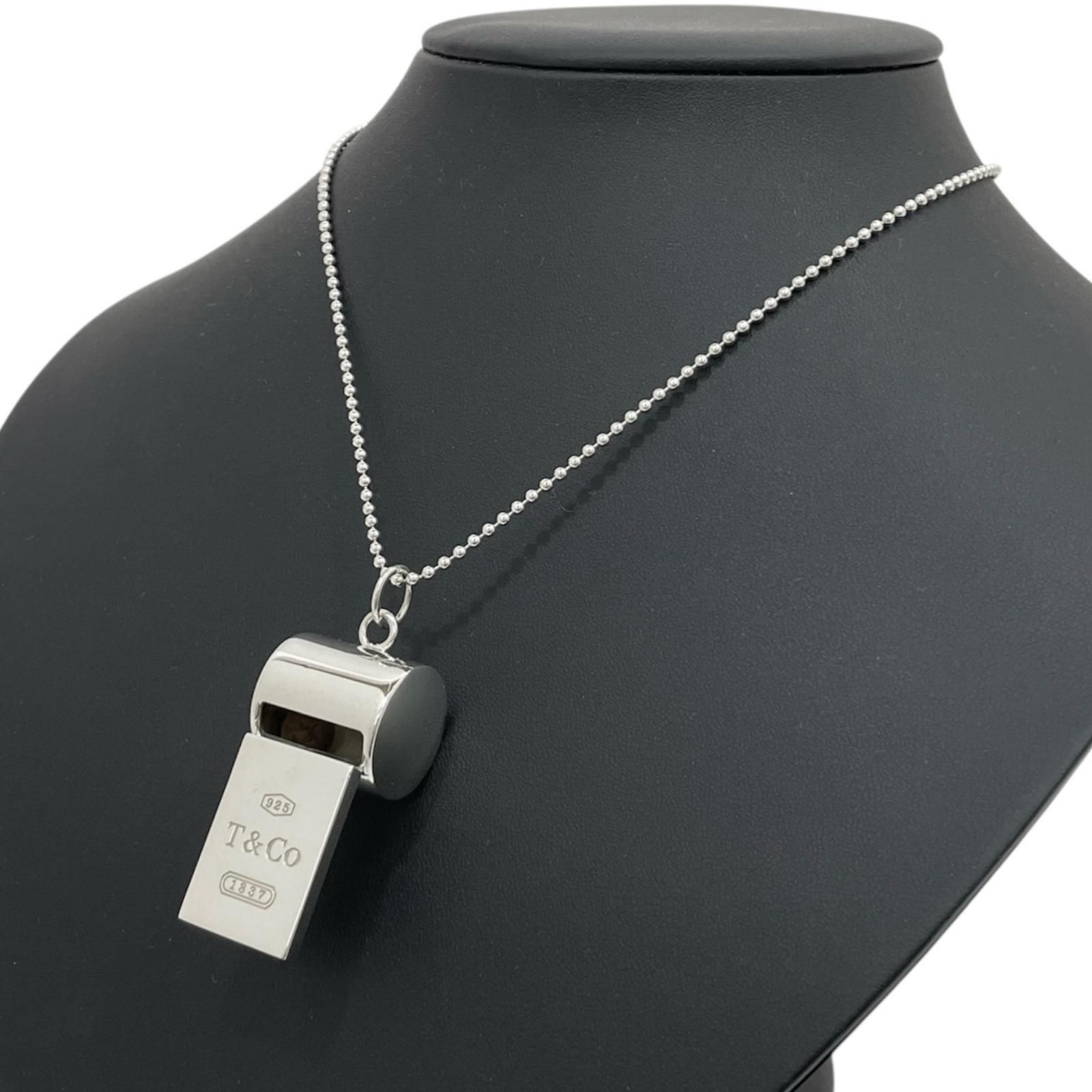 Tiffany ホイッスル ロングボールチェーンネックレス希少 Tiffany & Co. - Tiffany ホイッスル ロングボールチェーン