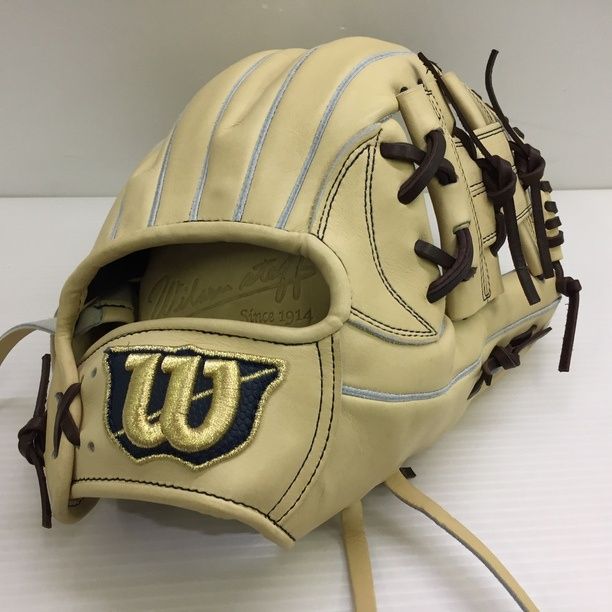 中古品 ウィルソン Wilson ウィルソンベア 硬式 内野手用グローブ HWJ87H 2376