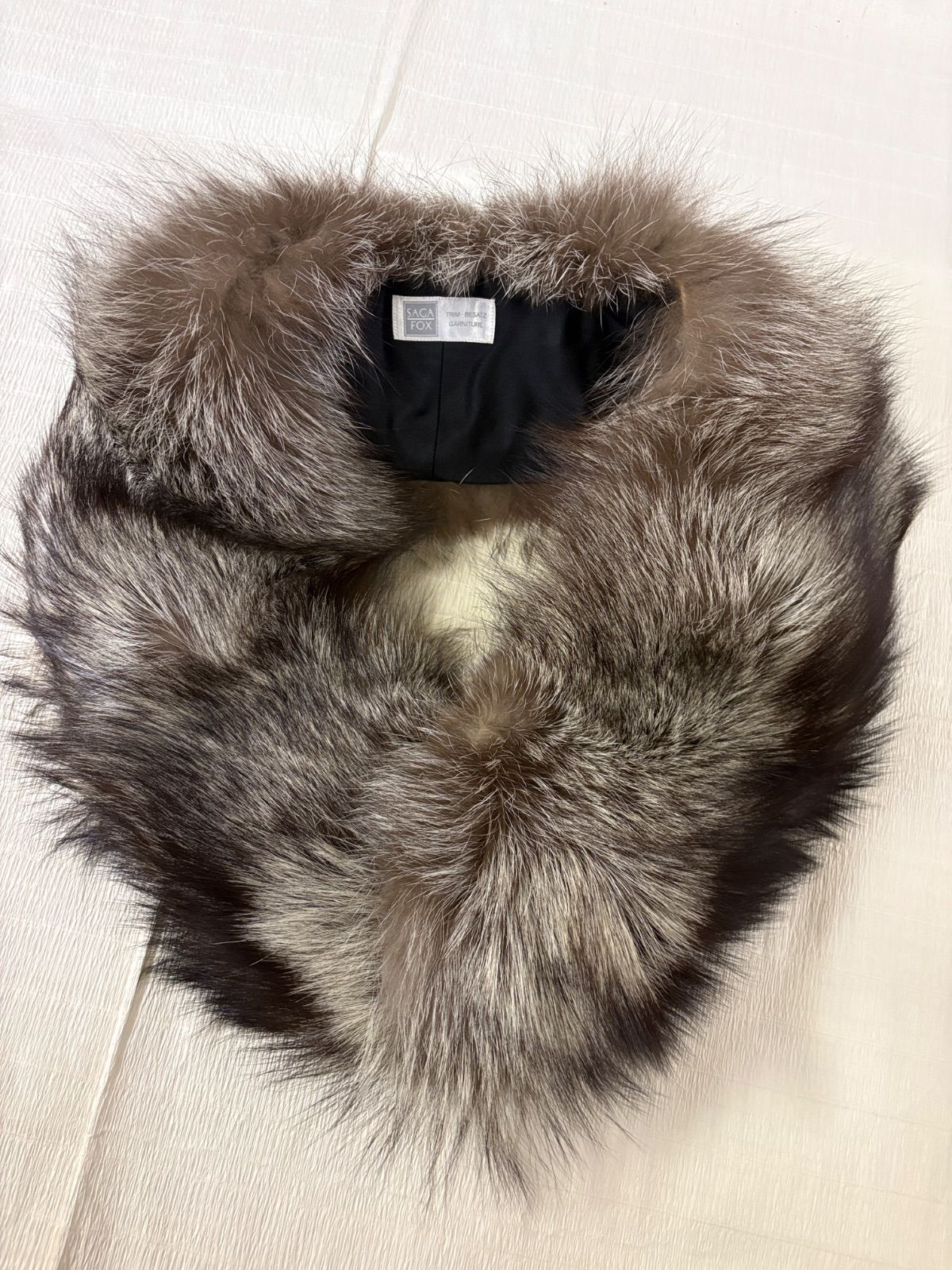 新品！サガフォックス ブルーFOX 成人式ショール SAGAFOX SAGA FOX