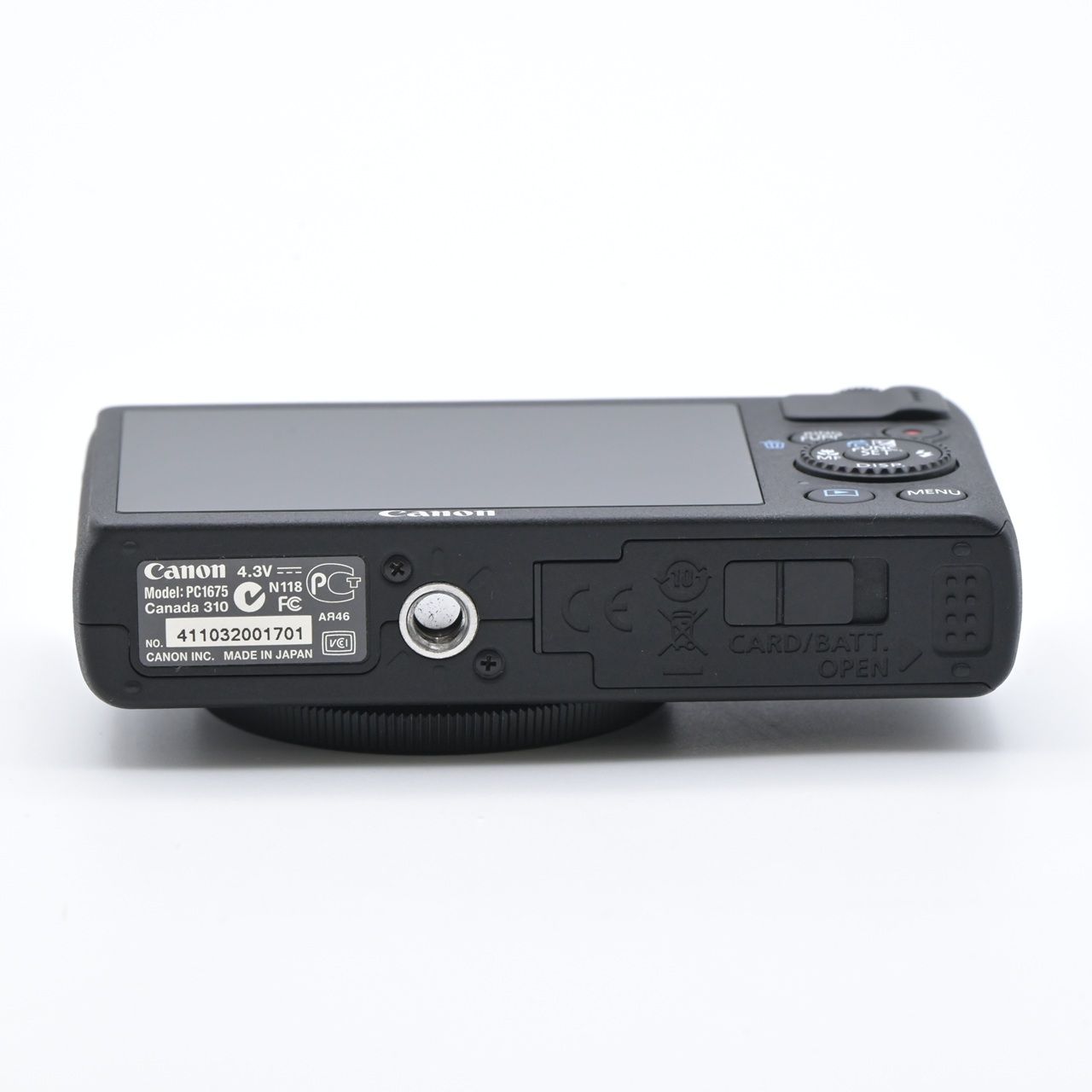 【ジャンク品】Canon PowerShot S100(BK) ジャンク】CANON PowerShot S100ブラック 【公式通販】