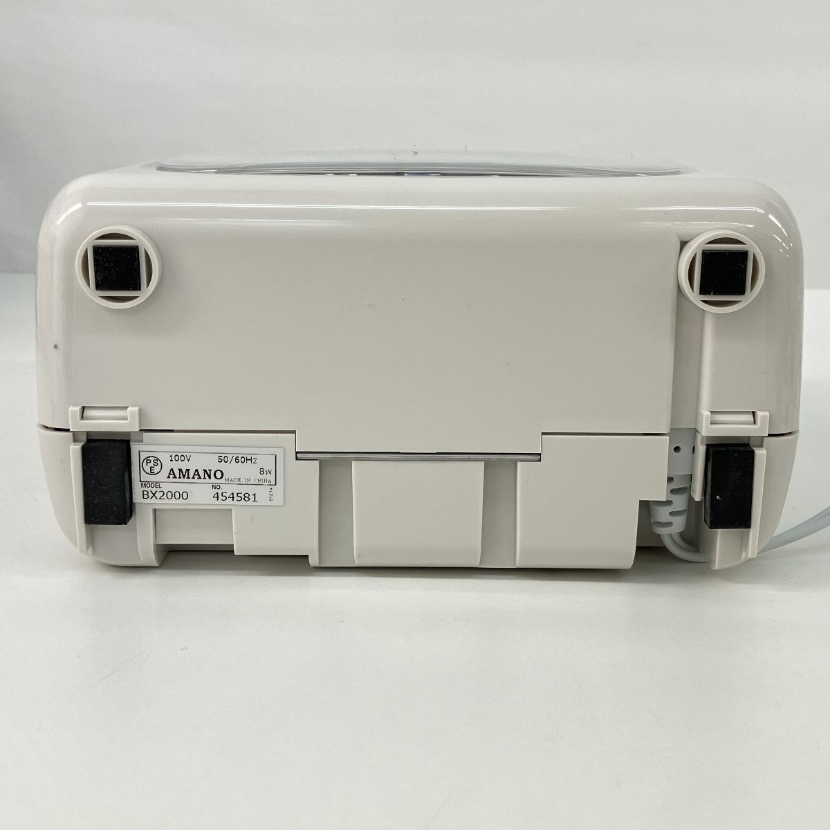 中古アマノ電子タイムレコーダーBX2000タイムカード付