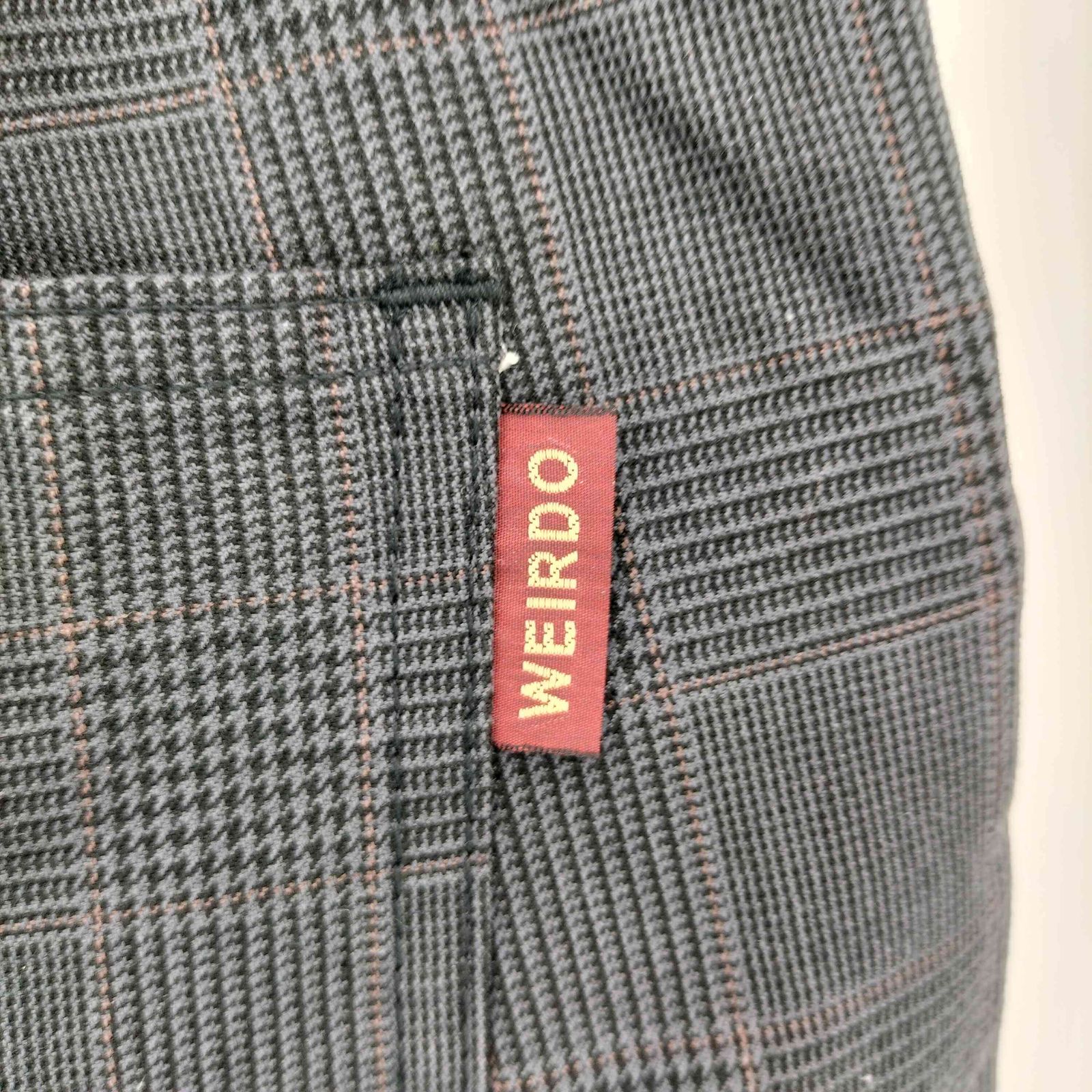 良品 WEIRDO チェックイージーペインターパンツ グレーL GLADHAND ウィアード WEIRDO CHECK EASY PAINTER PANTS チェック イージー