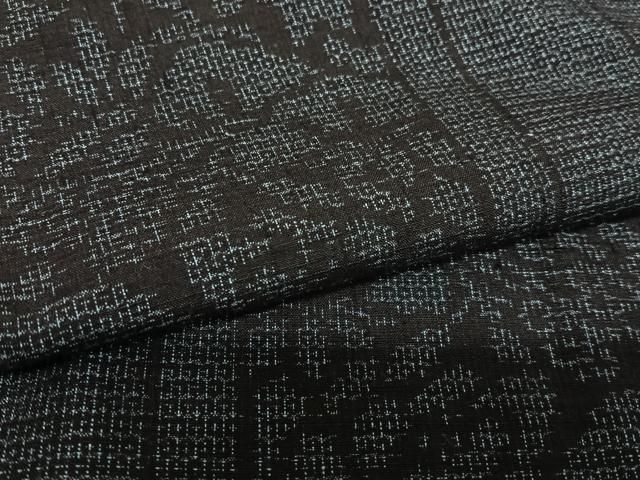 平和屋着物○結城紬 100亀甲 草花文 正絹 逸品 AAAU8243zg - メルカリ