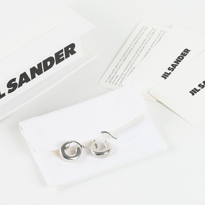 訳あり】JILSANDER ジルサンダー ピアス アクセサリー ClassicEarrings