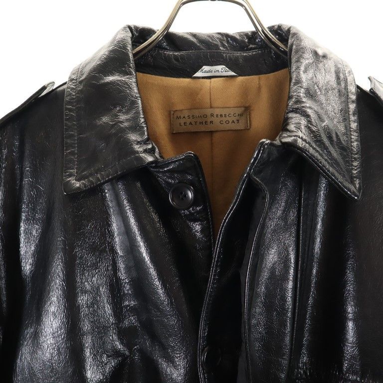 イタリア製◇マッシモレベッキMassimo Rebecchi◇レザージャケット 
