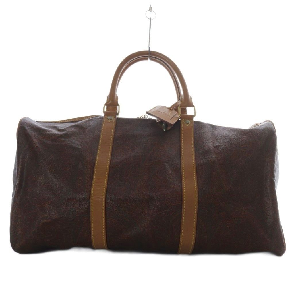 良品 1581 ETRO ボストンバッグ 2way 大容量 ペイズリー 南京錠 良品 1581 ETRO ボストンバッグ 2way 大容量 ペイズリー 南京錠