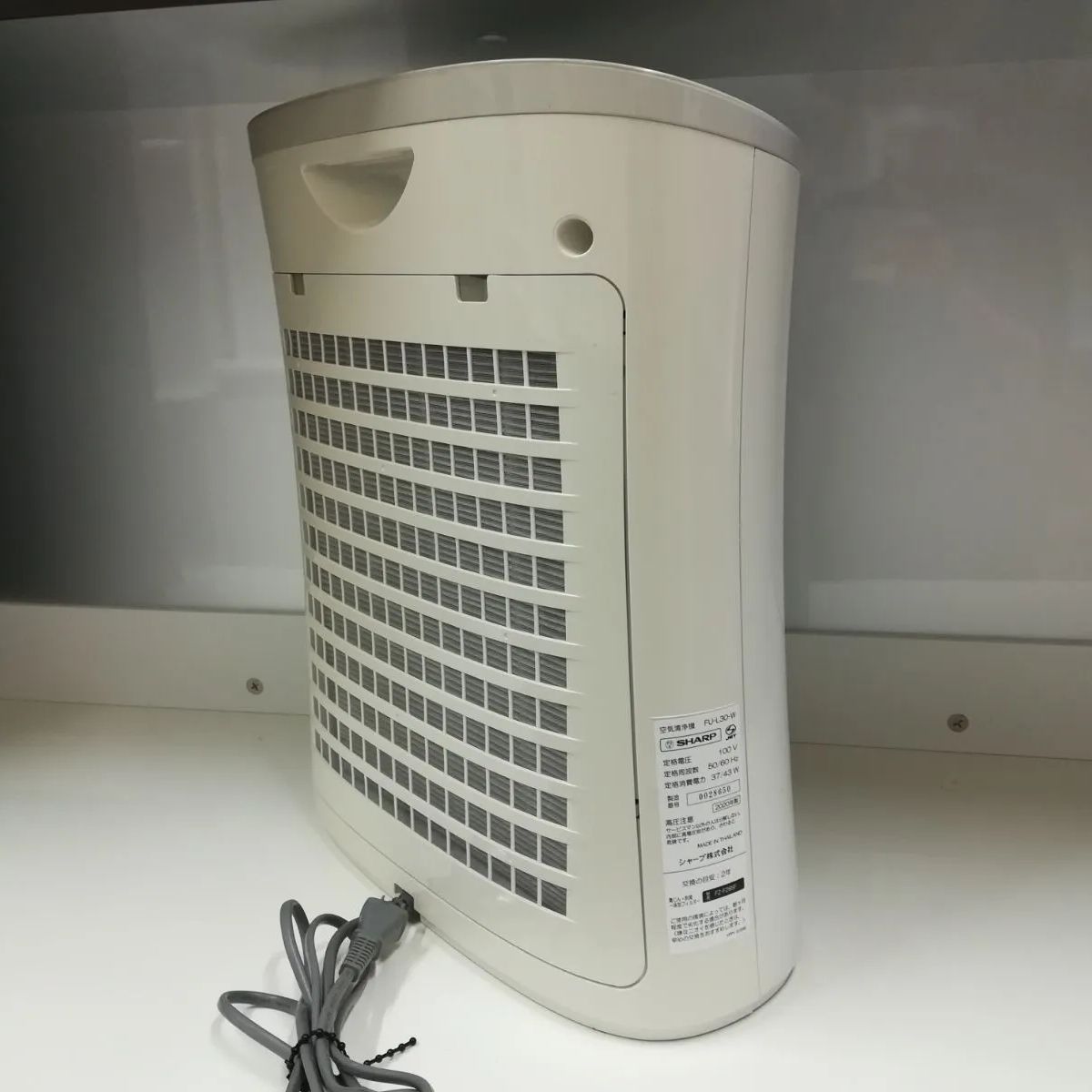 SHARP 空気清浄機 FU-L30-W 2020年製 シャープ 中古品 1999 - メルカリ