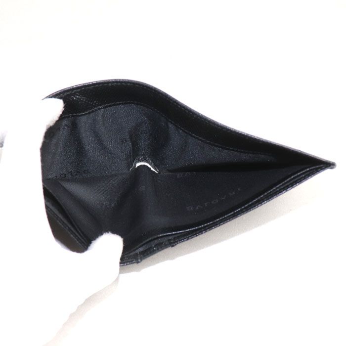 BVLGARI ブルガリ クラシコ 二つ折り財布 ブラック 20313 メンズ 中古  