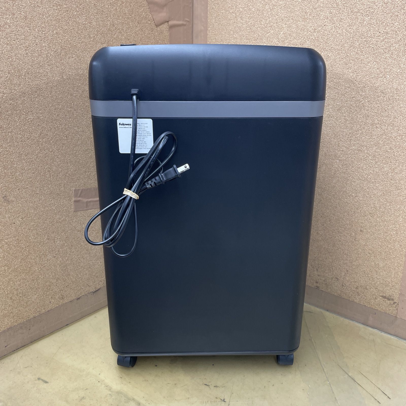 R439 ☀️ Fellowes 電動シュレッダー マイクロカット （10枚細断/21L 