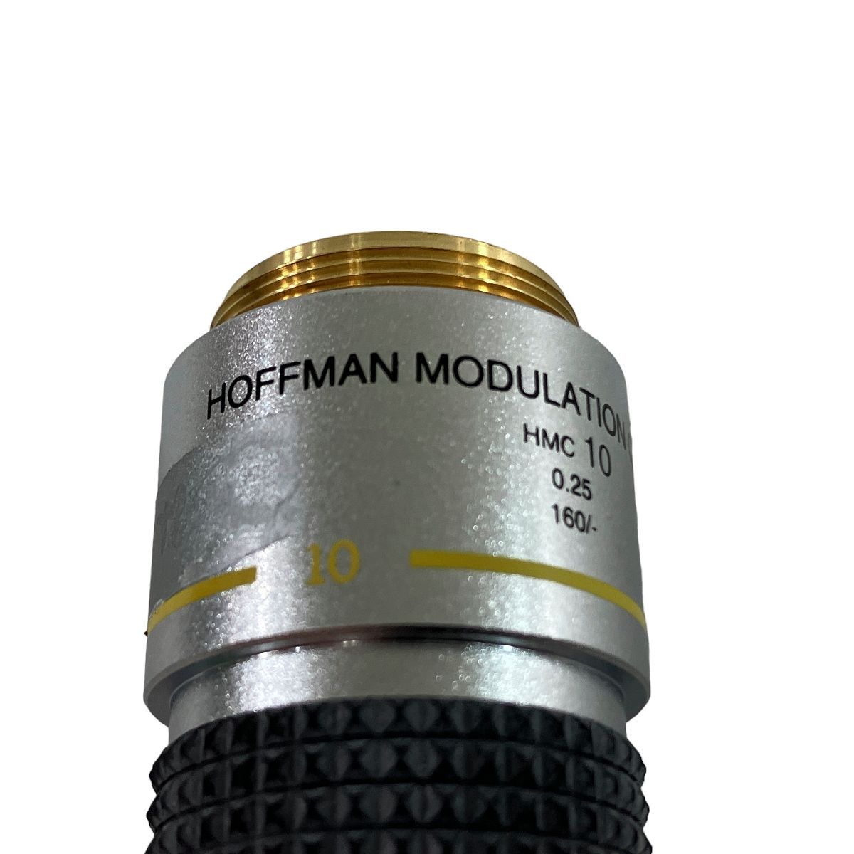 Hoffman Modulation Contrast HMC 10×0.25 160/- 対物レンズ 顕微鏡レンズ ホフマン ジャンク  N9004635 - メルカリ