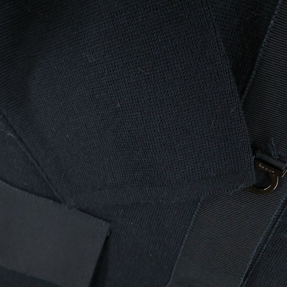 ウールニット ジャケット