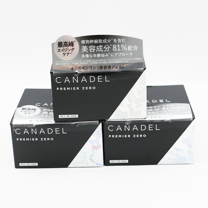 カナデル　プレミアゼロ　つけかえ用レフィル　58g ３個セット　ジェルクリーム0 カナデル プレミアムゼロ ジェルクリーム レフィル 58g×2 - メルカリ