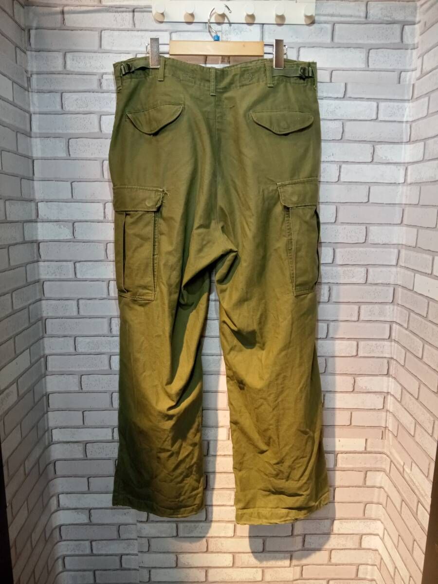 米軍 M-65 パンツ デッドストック スモールロング  デッドストック☆00s 米軍  M-65 フィールドカーゴパンツ